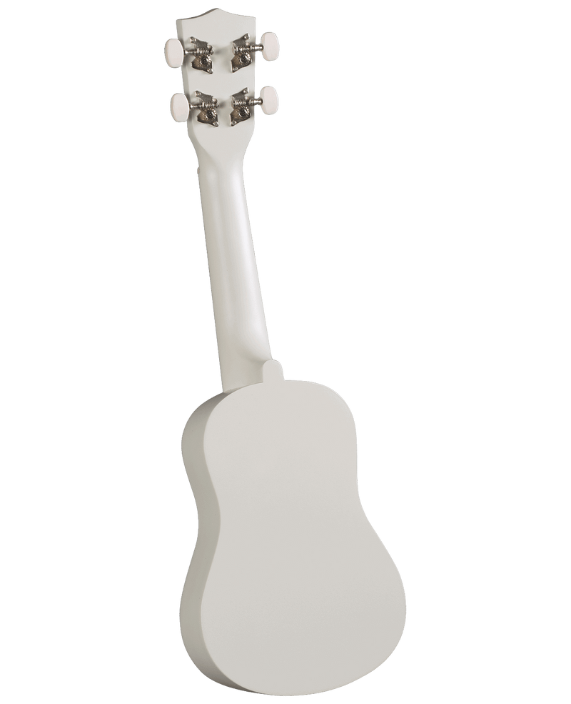 Diamond Head DU132 Maple Soprano Ukulele with Bag Satin Palm Tree - Musical Instrument Warehouse