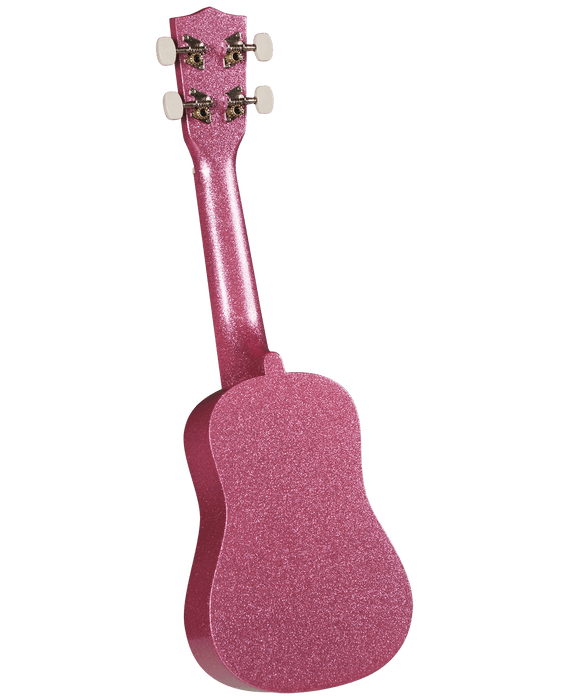 Diamond Head DU140 Hot Rod Series Soprano Ukulele - Bubblegum Pink - Musical Instrument Warehouse