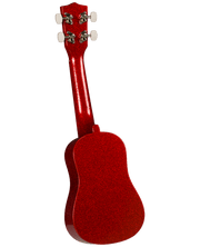 Diamond Head DU142 Hot Rod Series Soprano Ukulele - Candy Apple Red - Musical Instrument Warehouse
