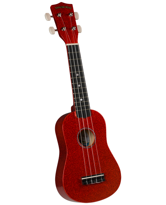 Diamond Head DU-142 Hot Rod Series Soprano Ukulele - Candy Apple Red