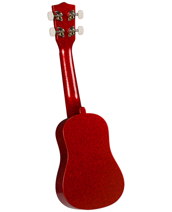 Diamond Head DU-142 Hot Rod Series Soprano Ukulele - Candy Apple Red