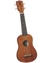 Diamond Head DU200 Deluxe Natural Mahogany Soprano Ukulele - Musical Instrument Warehouse