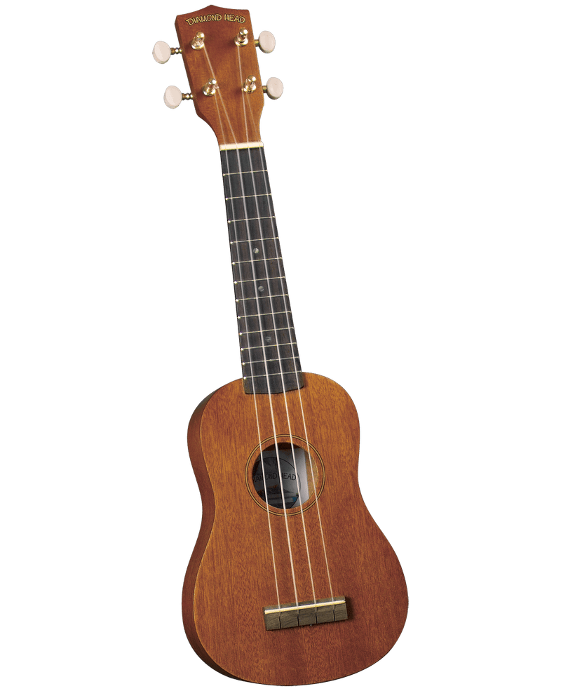 Diamond Head DU200 Deluxe Natural Mahogany Soprano Ukulele - Musical Instrument Warehouse