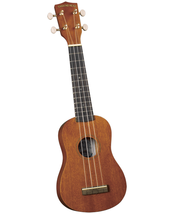 Diamond Head DU200 Deluxe Natural Mahogany Soprano Ukulele - Musical Instrument Warehouse