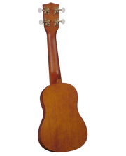 Diamond Head DU200 Deluxe Natural Mahogany Soprano Ukulele - Musical Instrument Warehouse