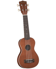 Diamond Head DU250 Natural Mahogany Soprano Ukulele with Case - Musical Instrument Warehouse