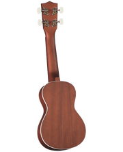 Diamond Head DU250 Natural Mahogany Soprano Ukulele with Case - Musical Instrument Warehouse