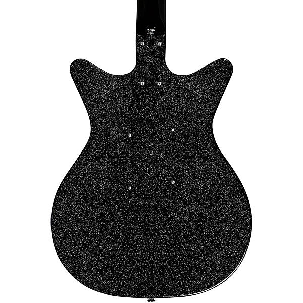 Danelectro Blackout 59 MOD NOS+ Electric Guitar BLACK METAL FLAKE - Musical Instrument Warehouse