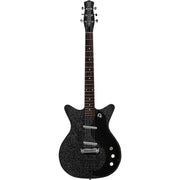 Danelectro Blackout 59 MOD NOS+ Electric Guitar BLACK METAL FLAKE - Musical Instrument Warehouse
