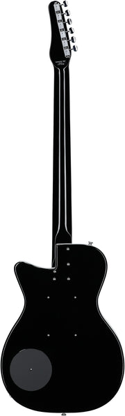 Danelectro D56BAR Baritone Electric Guitar Black - Musical Instrument Warehouse