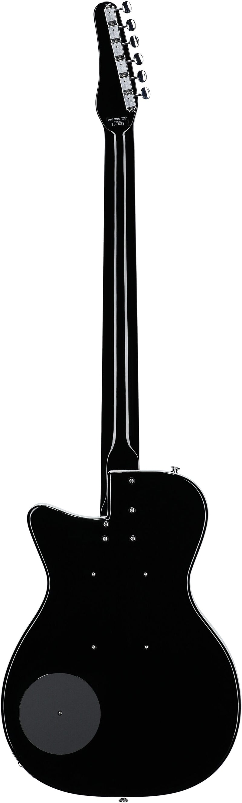 Danelectro D56BAR Baritone Electric Guitar Black - Musical Instrument Warehouse