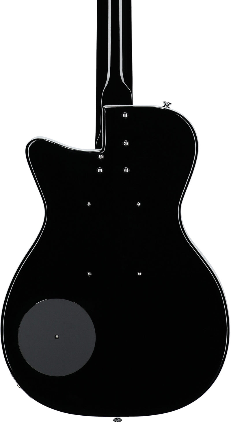 Danelectro D56BAR Baritone Electric Guitar Black - Musical Instrument Warehouse