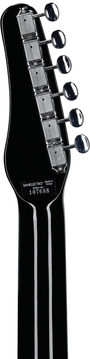 Danelectro D56BAR Baritone Electric Guitar Black - Musical Instrument Warehouse