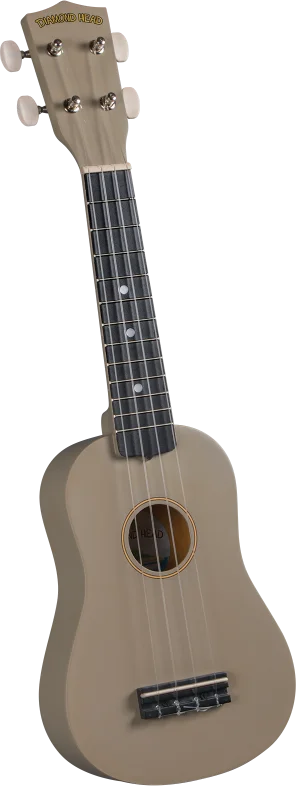 Diamond Head DU121 Maple Soprano Ukulele with Bag Satin Light Brown - Musical Instrument Warehouse