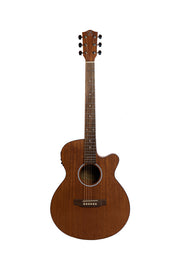 Bamboo Mahogany Stage Acoustic Cutaway Guitar with EQ - Musical Instrument Warehouse
