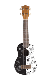 Bamboo Galactica Soprano Ukulele - Musical Instrument Warehouse