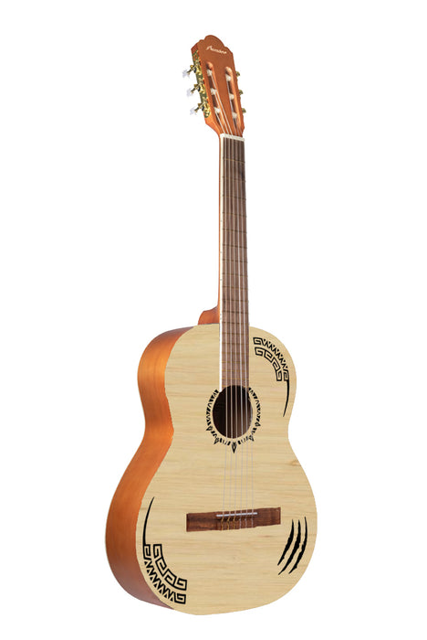 Bamboo 36" Feline Travel Classical Guitar