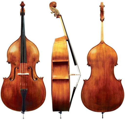 GEWA Bass, Rubner 66 Gamba Shaped, Arched, Poplar, Setup 3/4 Size - Musical Instrument Warehouse