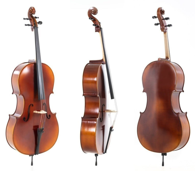 GEWA Cello, L'Apprenti VC1, Setup with Alphayue Strings, Bag Included - Musical Instrument Warehouse