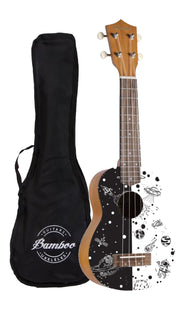 Bamboo Galactica Soprano Ukulele - Musical Instrument Warehouse