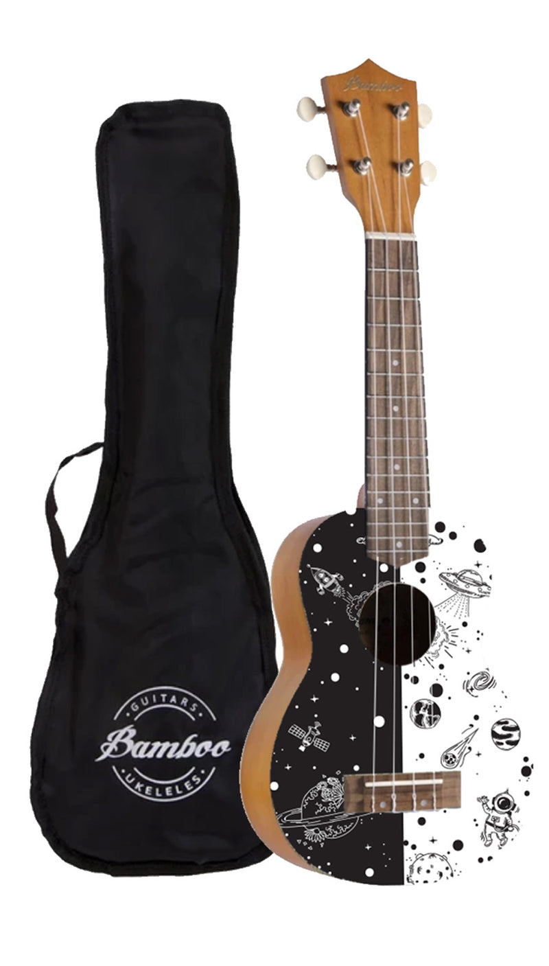 Bamboo Galactica Soprano Ukulele - Musical Instrument Warehouse