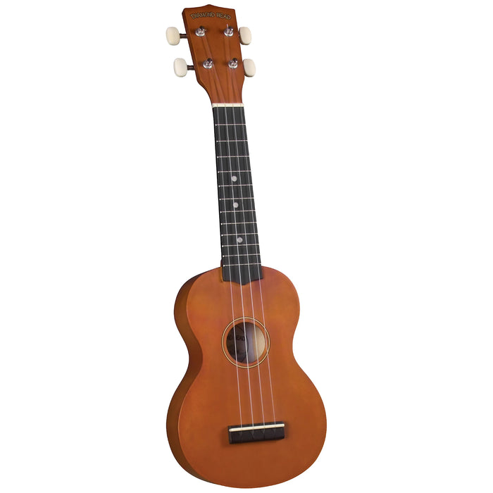 Diamond Head DU-150 Soprano Ukulele Natural Black Fingerboard With Bag