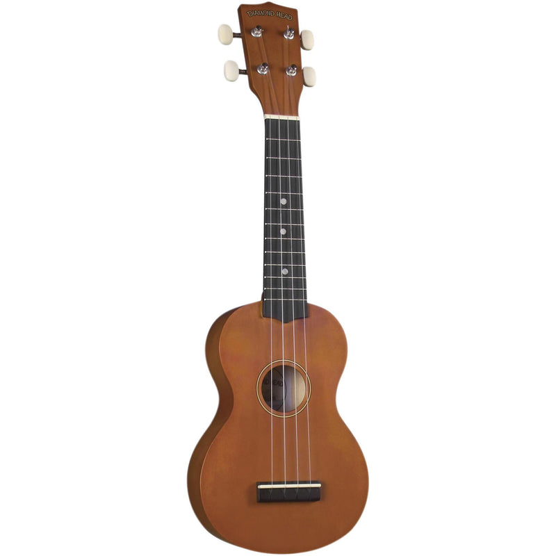 Diamond Head DU150 Soprano Ukulele Natural Black Fingerboard With Bag - Musical Instrument Warehouse