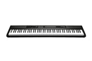 Kurzweil Ka S1 88-Key Semi-Weighted Hammer Action Digital Piano with 16 flagship Voices + Power Supply + Sustain Pedal (Black) - Musical Instrument Warehouse