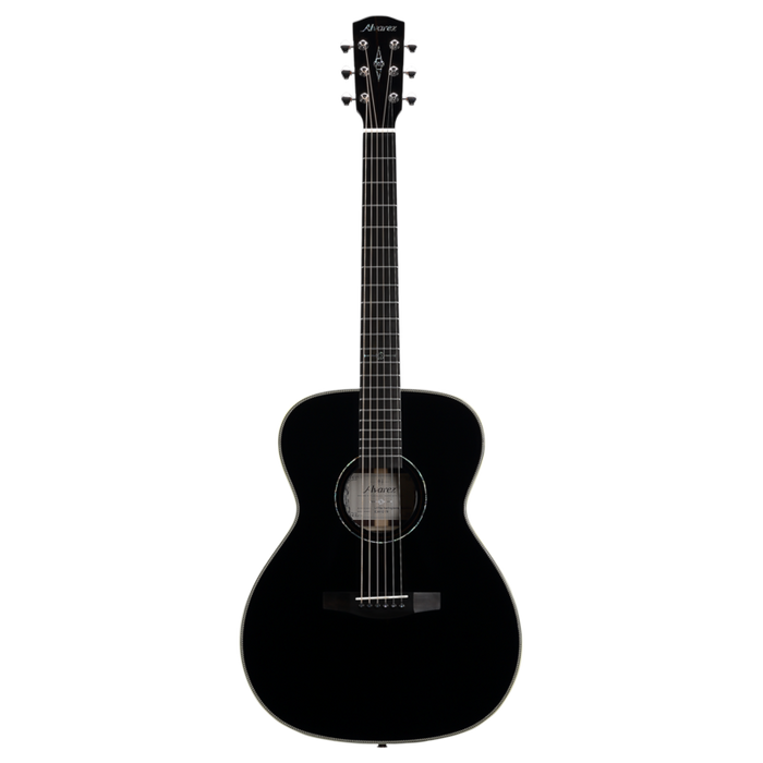 Alvarez LF70e Laureate Series Folk/OM Acoustic Electric Guitar with Gig Bag - Musical Instrument Warehouse