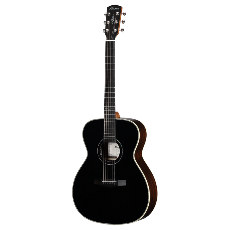 Alvarez LF70e Laureate Series Folk/OM Acoustic Electric Guitar with Gig Bag - Musical Instrument Warehouse