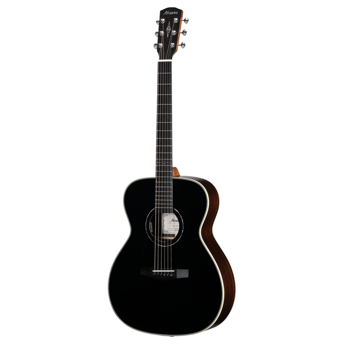 Alvarez LF70e Laureate Series Folk/OM Acoustic Electric Guitar with Gig Bag - Musical Instrument Warehouse