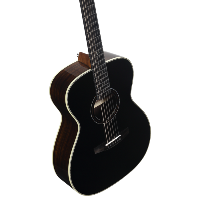 Alvarez LF70e Laureate Series Folk/OM Acoustic Electric Guitar with Gig Bag - Musical Instrument Warehouse