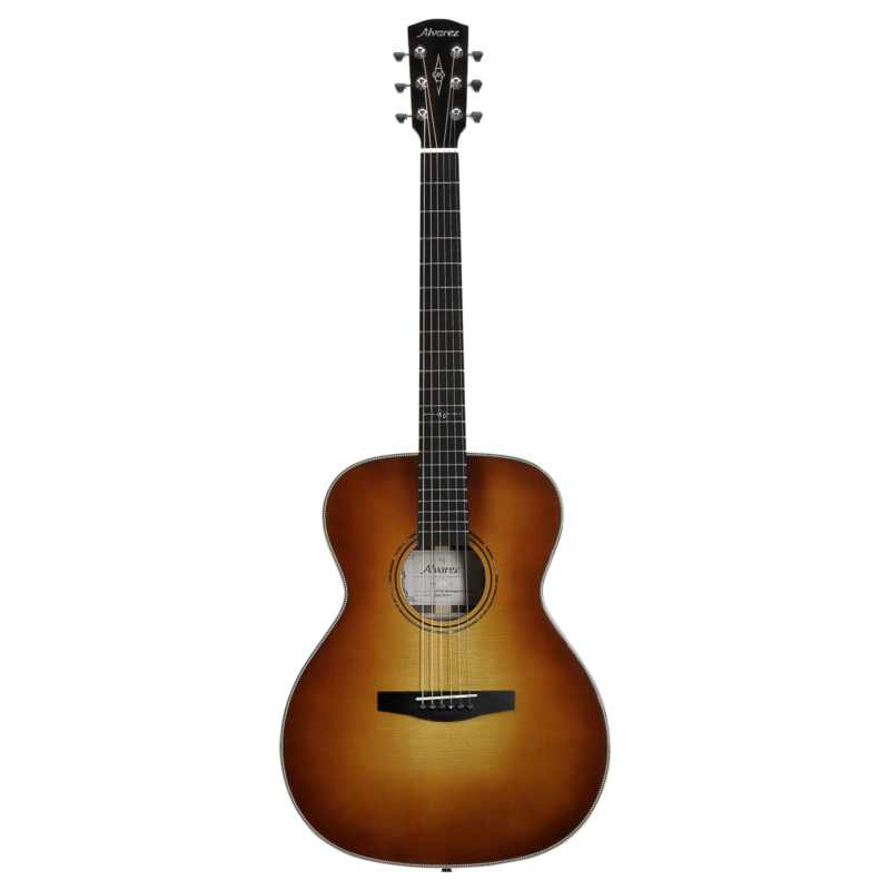 Alvarez LF70e Laureate Series Folk/OM Acoustic Electric Guitar with Gig Bag - Musical Instrument Warehouse