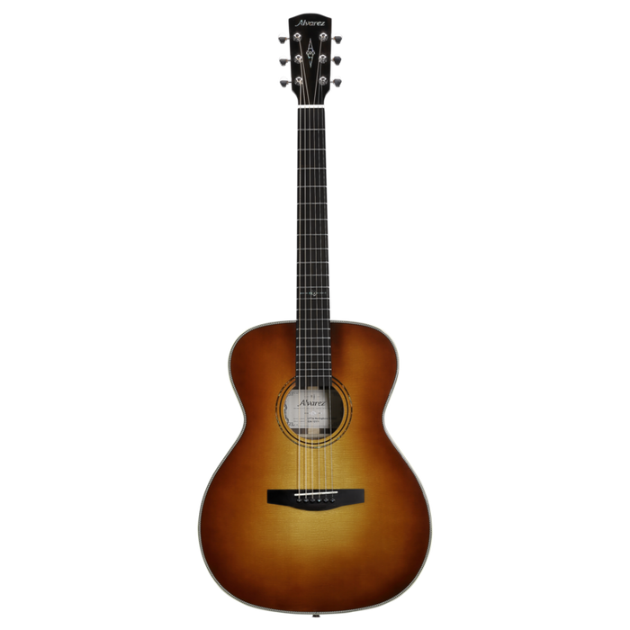Alvarez LF70e Laureate Series Folk/OM Acoustic Electric Guitar with Gig Bag - Musical Instrument Warehouse