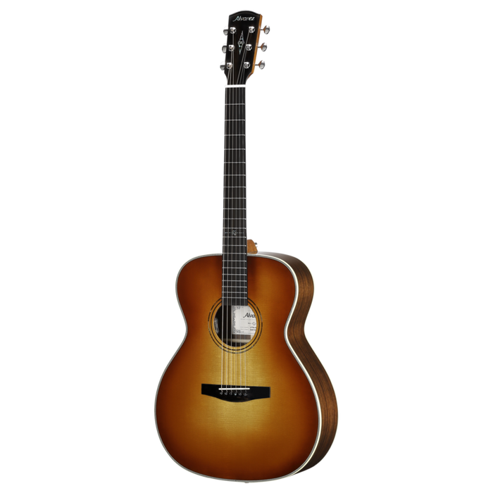 Alvarez LF70e Laureate Series Folk/OM Acoustic Electric Guitar with Gig Bag - Musical Instrument Warehouse