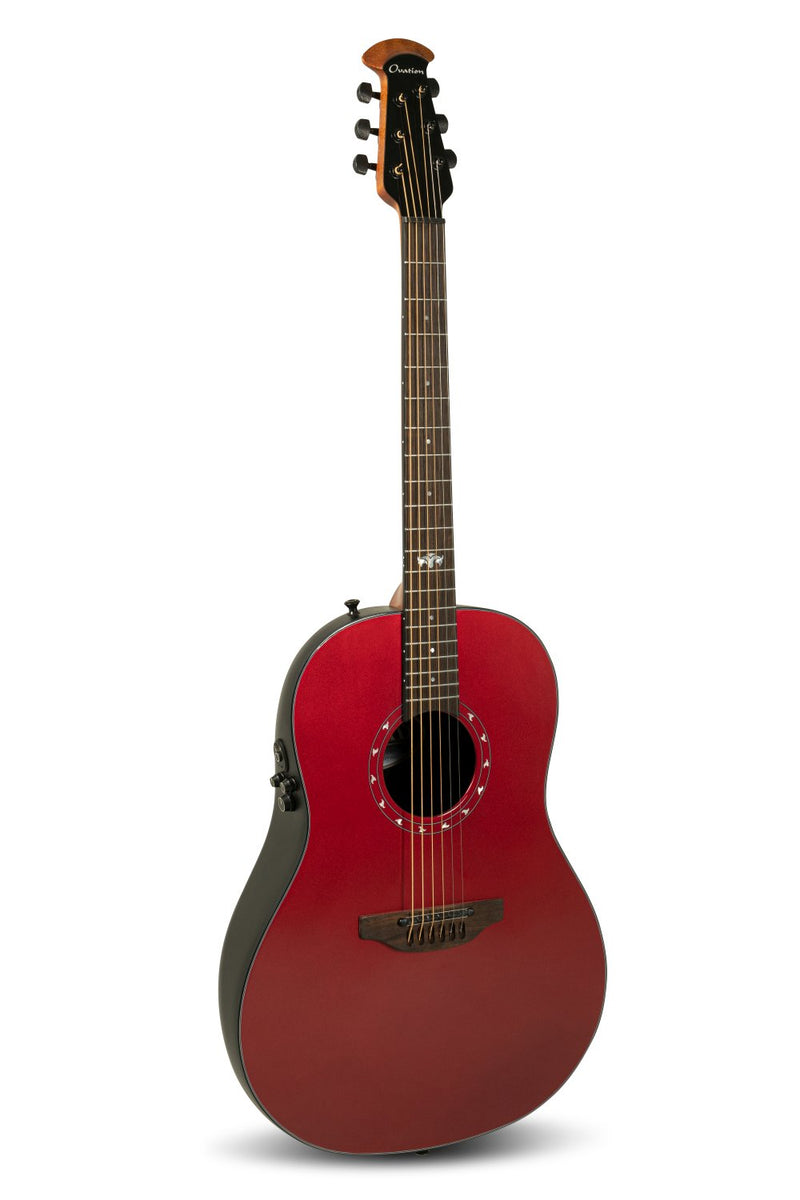 Ovation E-Acoustic Guitar Pro Series Ultra Mid-Depth Non-Cutaway - Musical Instrument Warehouse