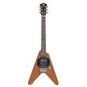 Pignose PGG-200V Legendary Travel Mini Electric Guitar With Gig Bag Stained Brown - Musical Instrument Warehouse