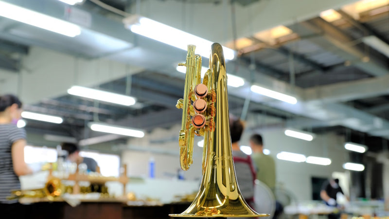 Carol Brass Pocket Flugelhorn - Taylor Phat Puppy Lacquer Finish - Musical Instrument Warehouse