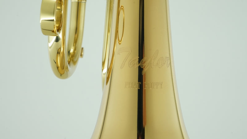 Carol Brass Pocket Flugelhorn - Taylor Phat Puppy Lacquer Finish - Musical Instrument Warehouse