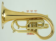 Carol Brass Pocket Flugelhorn - Taylor Phat Puppy Lacquer Finish - Musical Instrument Warehouse