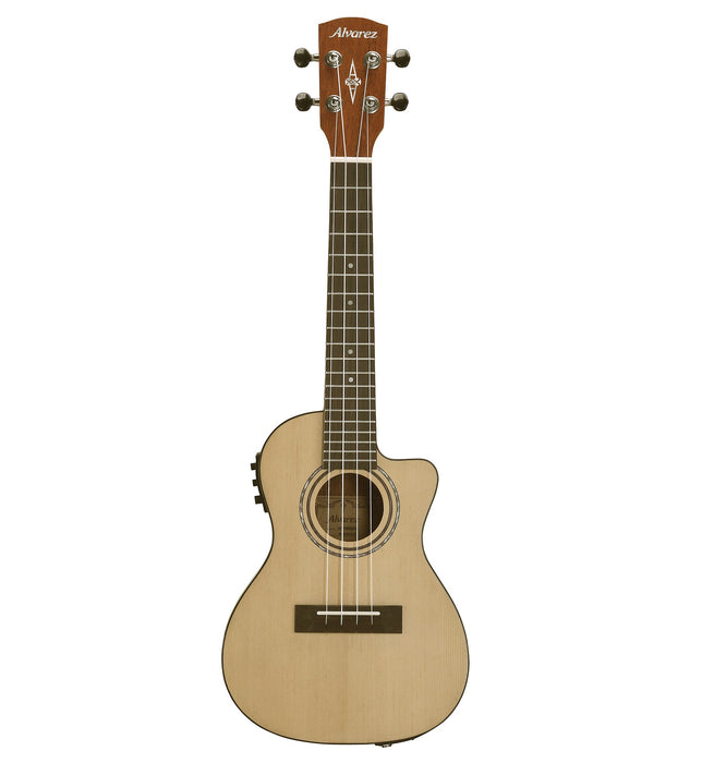 Alvarez RU-26CCE Regent Acoustic Electric with EQ & Tuner Concert Ukulele Satin Natural