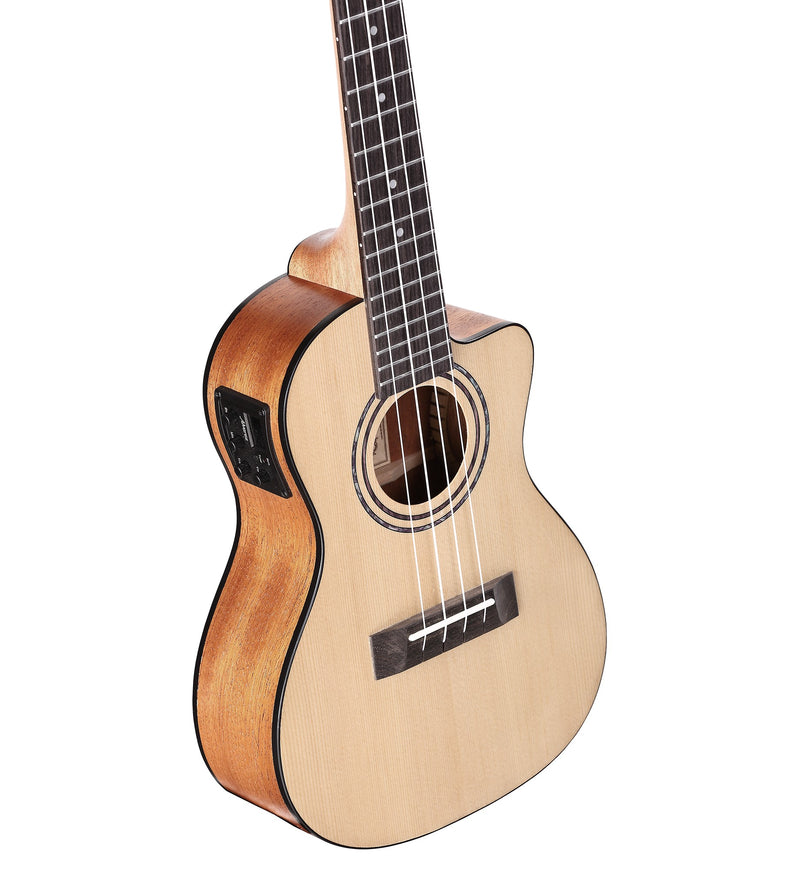 Alvarez RU-26CCE Regent Acoustic Electric with EQ & Tuner Concert Ukulele Satin Natural - Musical Instrument Warehouse