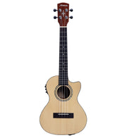 Alvarez RU-26TCE Regent Acoustic Electric with EQ & Tuner Tenor Ukulele Satin Natural - Musical Instrument Warehouse