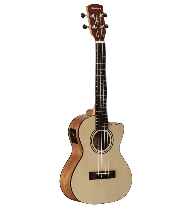 Alvarez RU-26TCE Regent Acoustic Electric with EQ & Tuner Tenor Ukulele Satin Natural