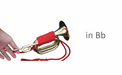CarolBrass Mini Bugle C/Bb/G key All Around Lacquer Finish - Musical Instrument Warehouse
