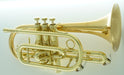 CarolBrass CCR-3880-GSS-Bb-L All Around Cornet with Case Lacquer Finish - Musical Instrument Warehouse