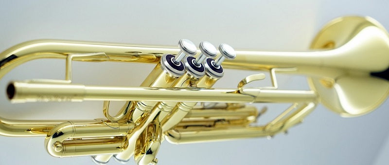 CarolBrass CTR-2000H-YSS-Bb-L Trumpet Lacquered Finish - Musical Instrument Warehouse