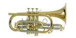 CarolBrass CCR-6880-GSS-Bb-L Professional Cornet with Case Lacquer Finish - Musical Instrument Warehouse
