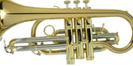 CarolBrass CCR-6880-GSS-Bb-L Professional Cornet with Case Lacquer Finish - Musical Instrument Warehouse