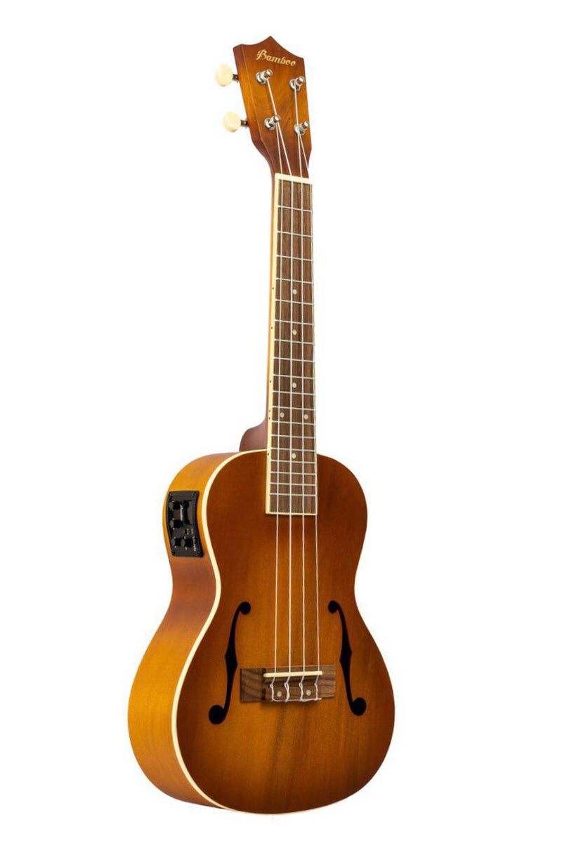 Bamboo Sunburt U23-Vio-SB-Q Violin Concert with Eq Ukulele - Musical Instrument Warehouse